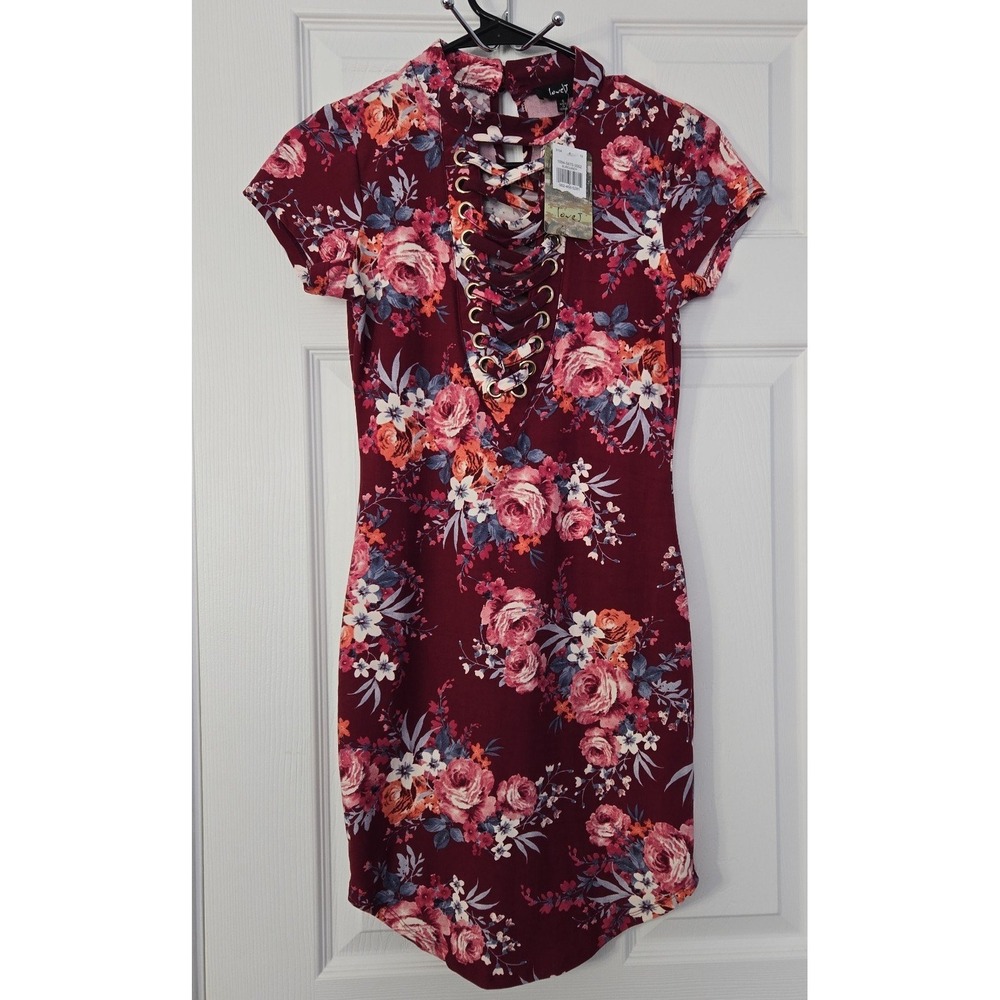Love J Womans  New‎ with tags Burgundy Dress Size Small